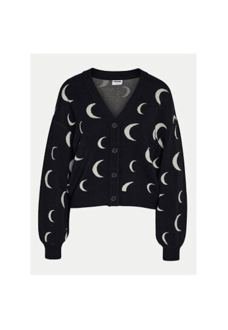 Cardigan dama - 304534720 - Viscoza/Poliester - Negru - Negru