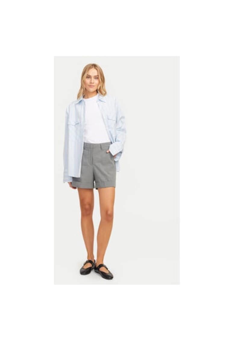 Oferte la Pantaloni scurti dama -  304702952 - Poliester reciclat/Viscoza - Gri - Gri