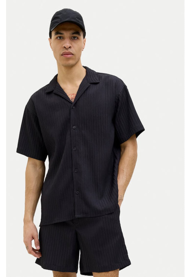 Camasa barbati - 304801327 - Poliester - Negru - Negru