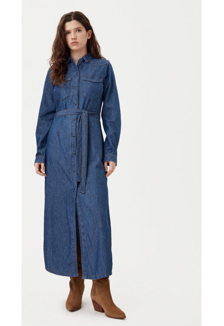 Oferte la Rochie dama -  304807848 - Bumbac - Albastru - Albastru