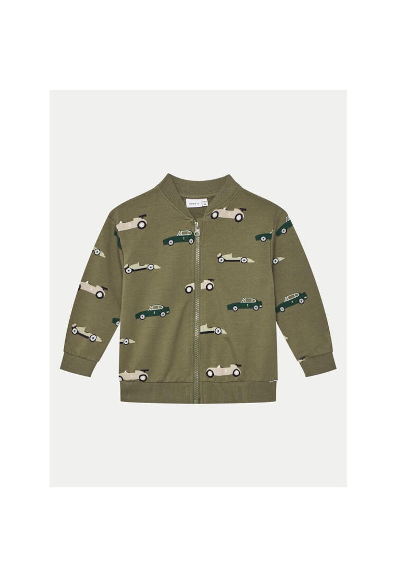 Oferte la Bluza baieti -  304732096 - Bumbac organic - Verde - Verde