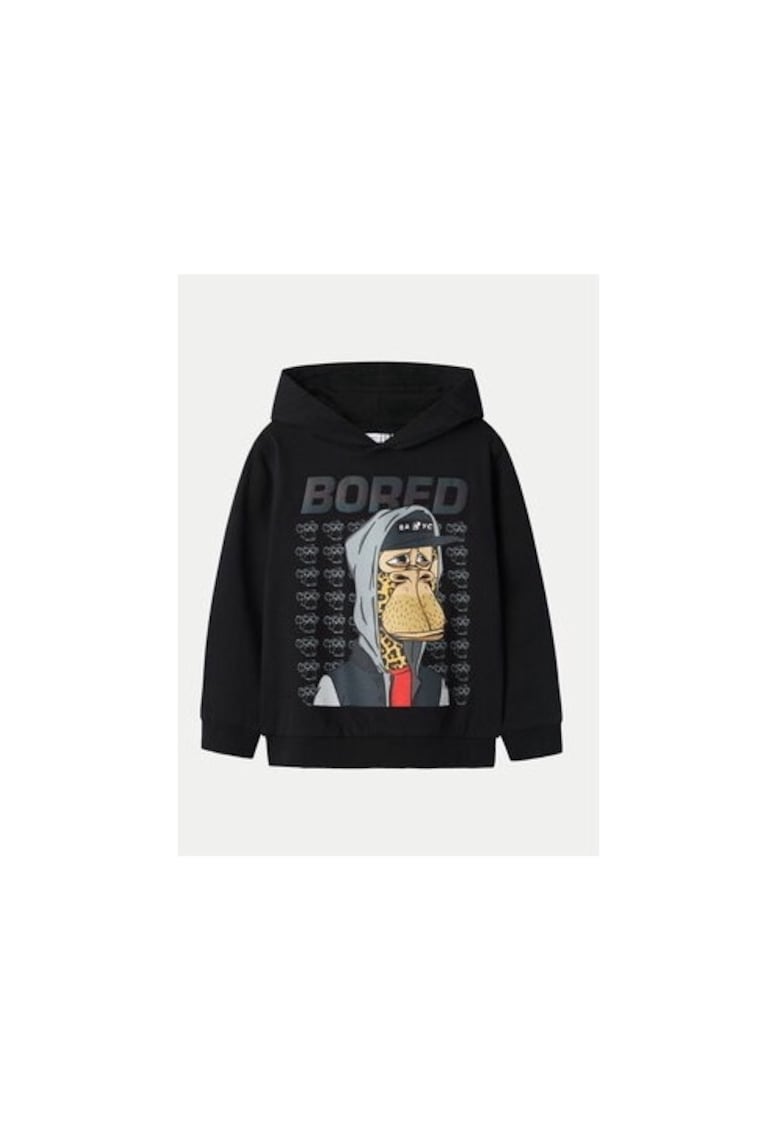 Bluza baieti - 304719264 - Bumbac - Negru - Negru