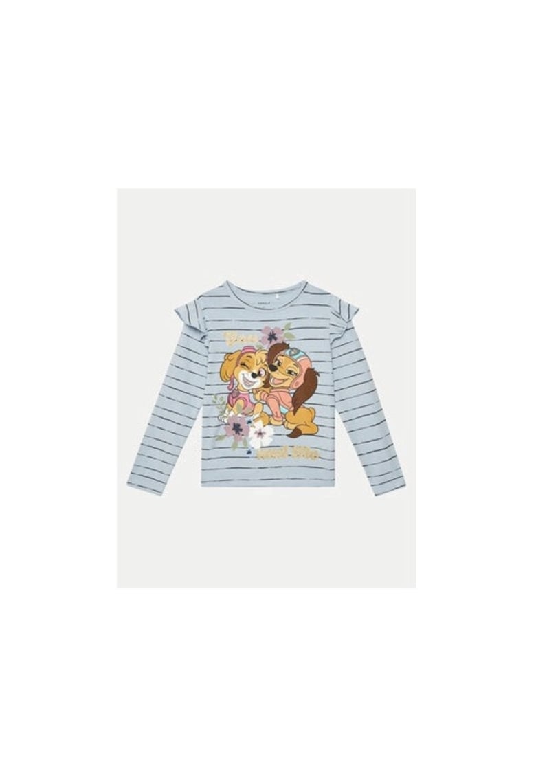 Bluza fete - 304719103 - Bumbac - Albastru - Albastru