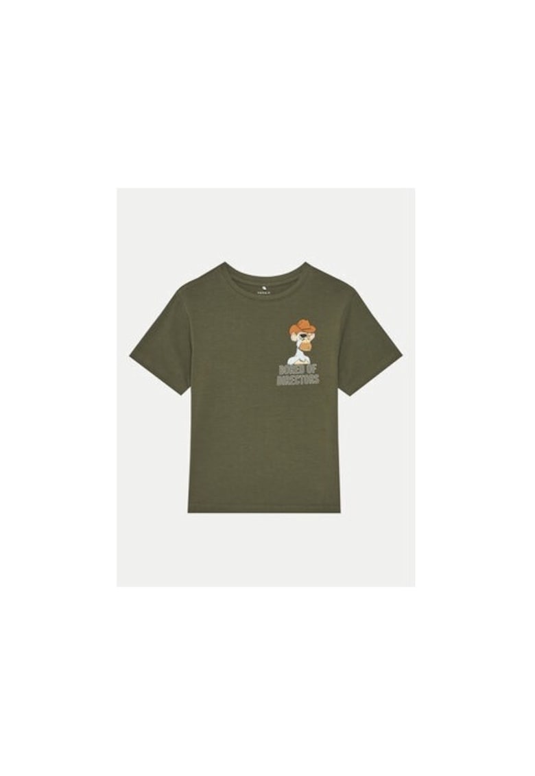 Tricou copii - 304719257 - Bumbac - Verde - Verde