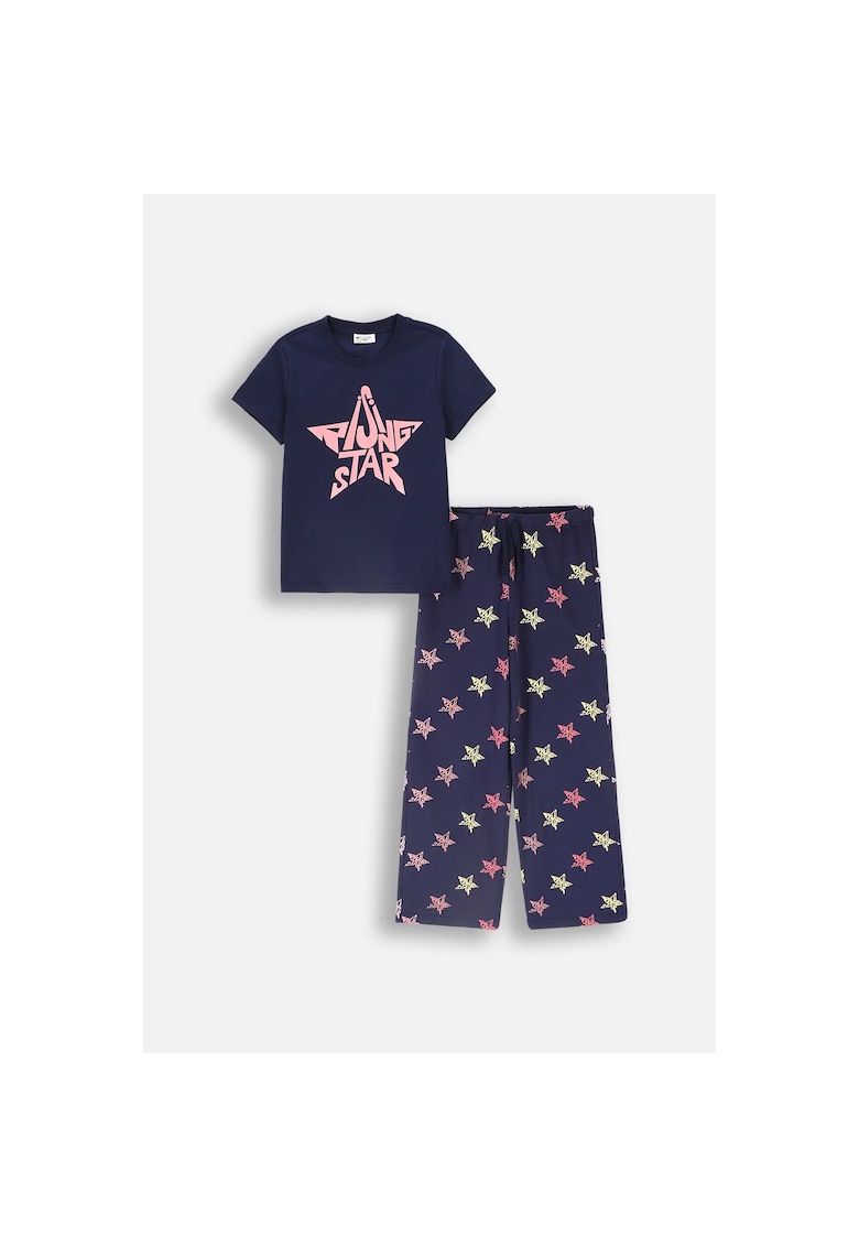 Pijamale copii - bumbac - multicolor