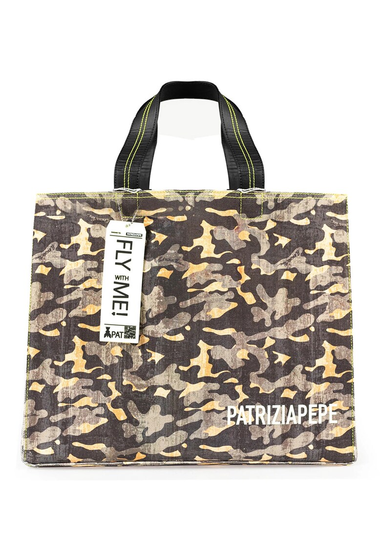 Geanta dama model 2VA012 - textil - cu buzunar interior - dimensiune unica