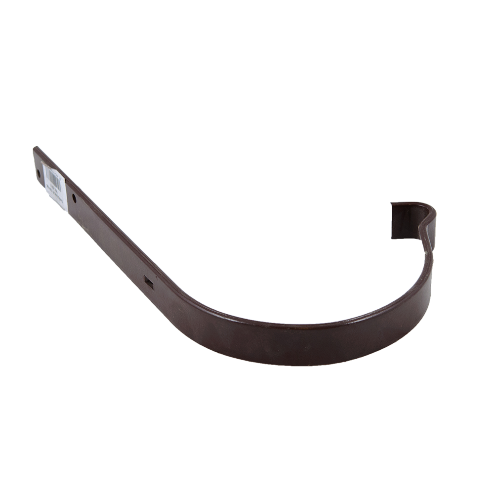 Oferte la Carlig metalic lung jgheab Novatik Ronda, 150 mm, maro RAL 8017