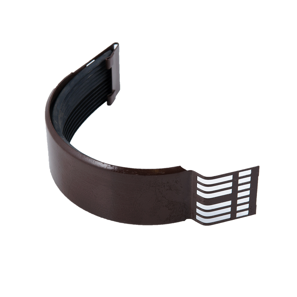 Oferte la Imbinare jgheab Novatik Ronda, metal, 150 mm, maro RAL 8017