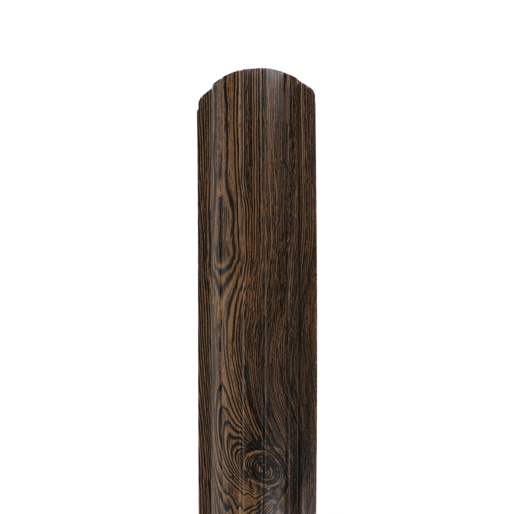 Oferte la Sipca metalica gard, otel zincat, maro, mat structurat, RAL 8017, 0.45 mm, 1750 x 101 mm