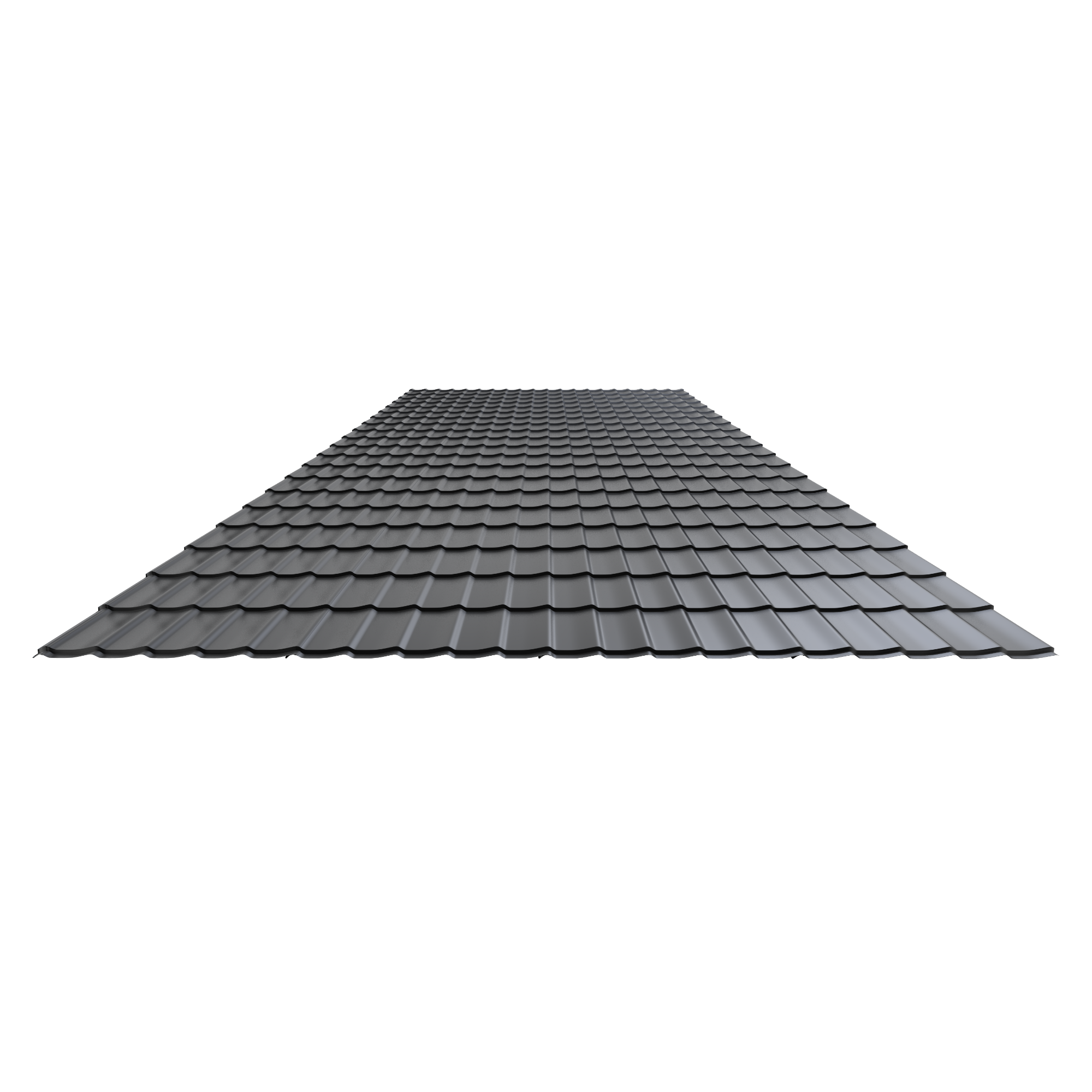 Oferte la Tigla metalica Ecodach, gri, RAL 7016, lucios, grosime 0.4 mm, 2910 x 1206 m