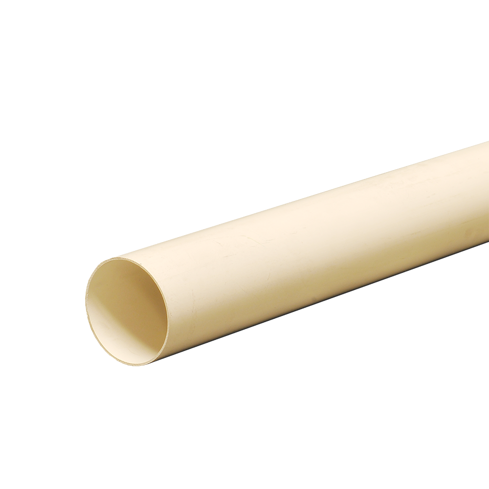 Burlan PVC Regenau, 100 mm, alb, L= 3 m