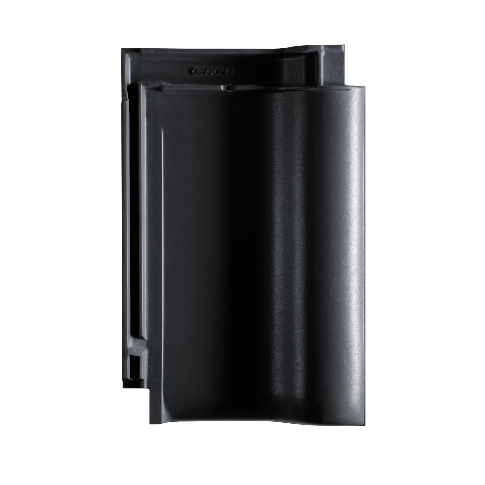 Oferte la Tigla ceramica 1/1 Creaton Balance, negru mat angoba, 32 x 50 cm