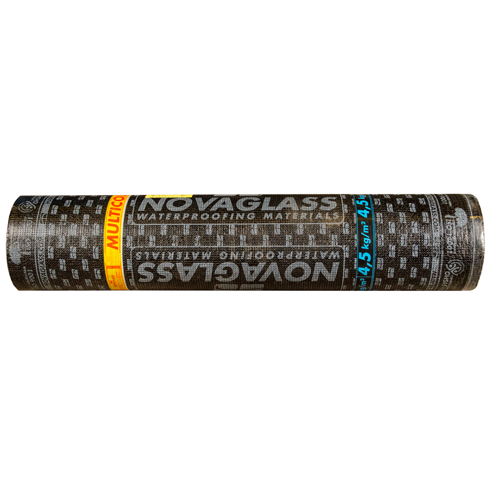 Oferte la Membrana bituminoasa Multicolor P4,5 Mineral, armatura poliester, finisaj ardezie, 4,5 kg/mp, 10mp/rola