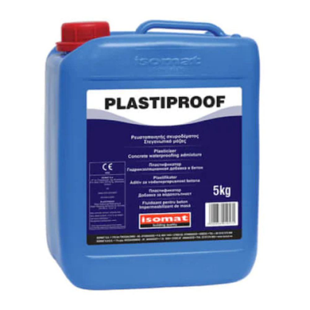 Oferte la Plastifiant pentru beton Isomat Plastiproof, maro inchis, 5 kg