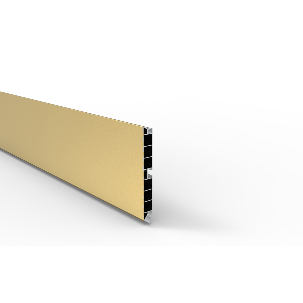 Plinta bucatarie Scilm A20, PVC, auriu, 4000 x 100 mm