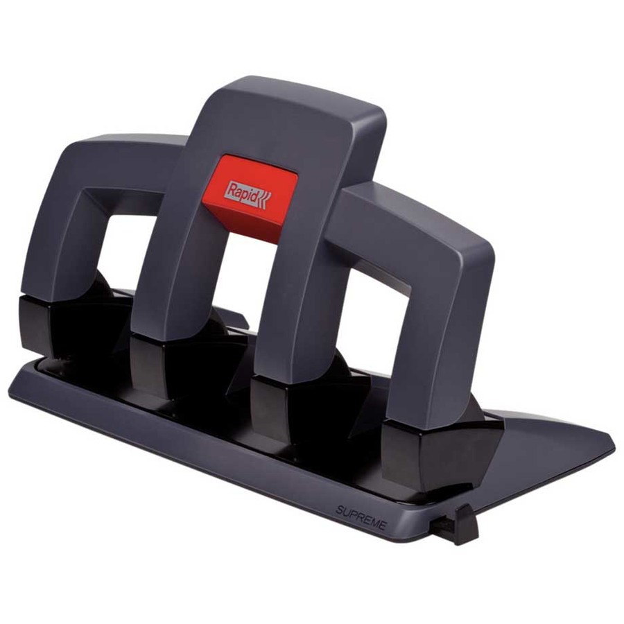 Perforator Supreme SP34 PressLess, cu 4 perforatii, 30 coli