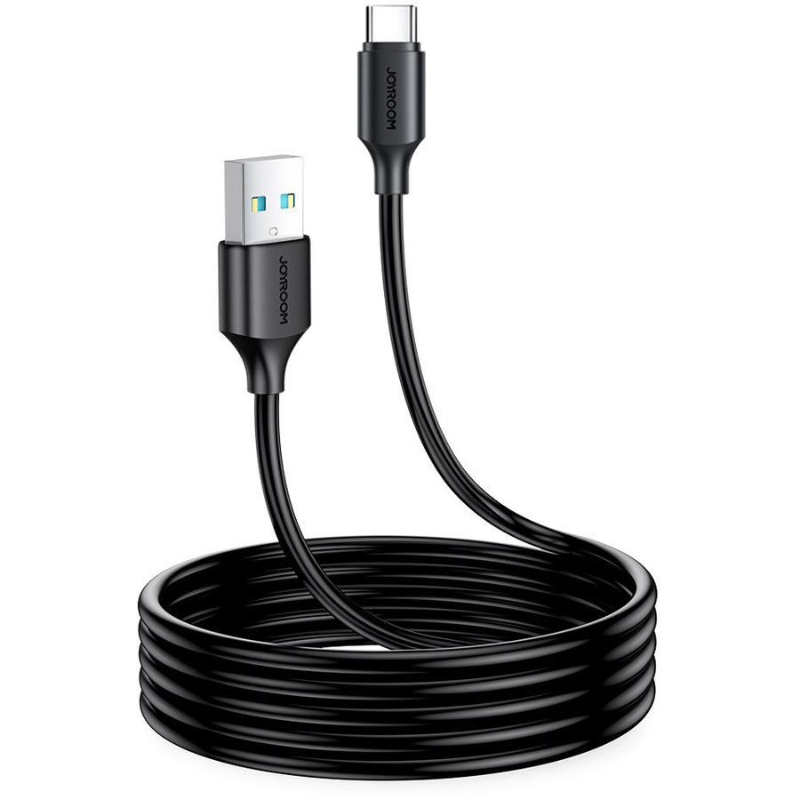 Oferte la Cablu de date S-UC027A9, USB/USB Type-C, 3A, 2m, Negru