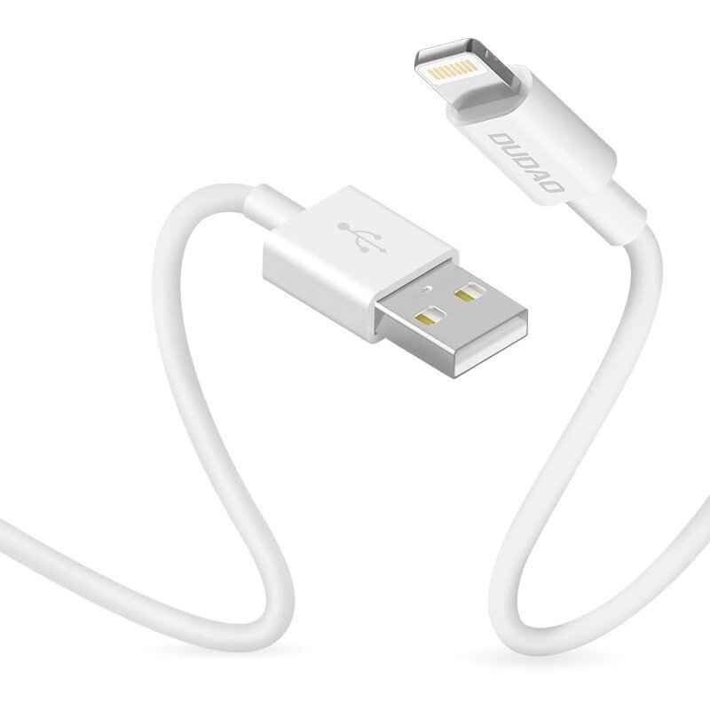 Oferte la Cablu de date L1L, USB/Lightning, 3A, 1m, Alb
