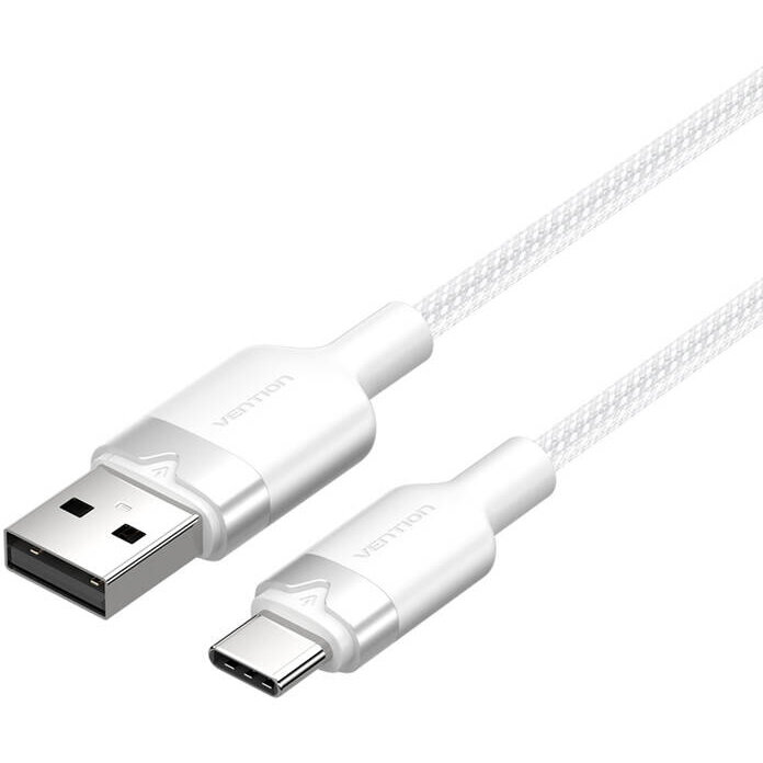 Cablu de date CTNWF, USB/USB-C, 3A, 1m, Alb