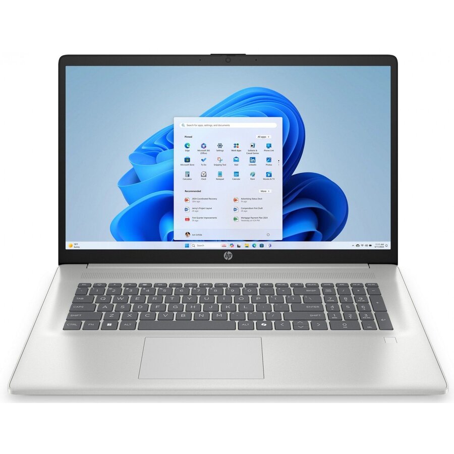 Laptop 17-cp2216nw Ryzen 5 7520U 17.3inch FHD 16GB 512GB Windows 11 Home Argintiu