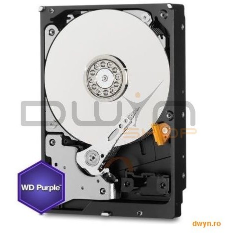 Oferte la 3TB WD PURPLE, SATA 6Gb/s, IntelliPower, 64MB, Surveillance HDD