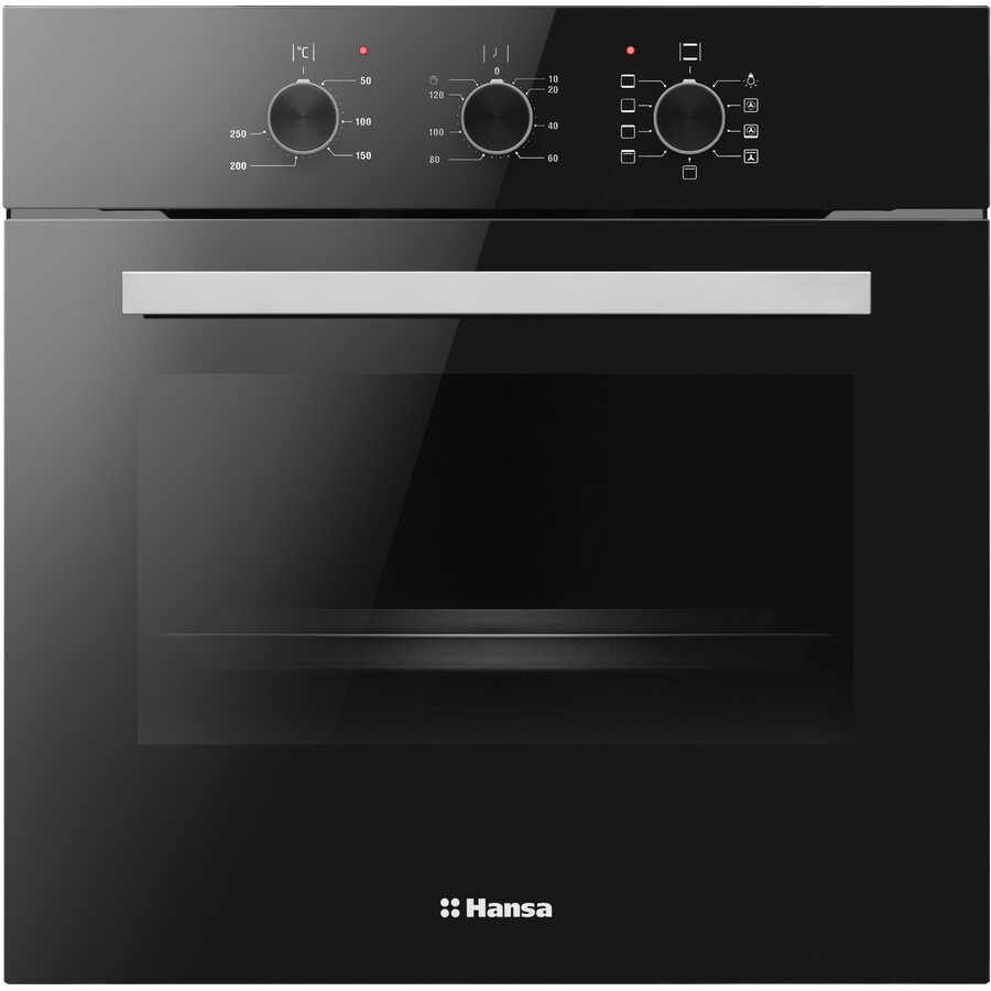 Oferte la Cuptor incorporabil Hansa Fine Design, programator, 8 functii, grill, ventilator, 62 L, negru