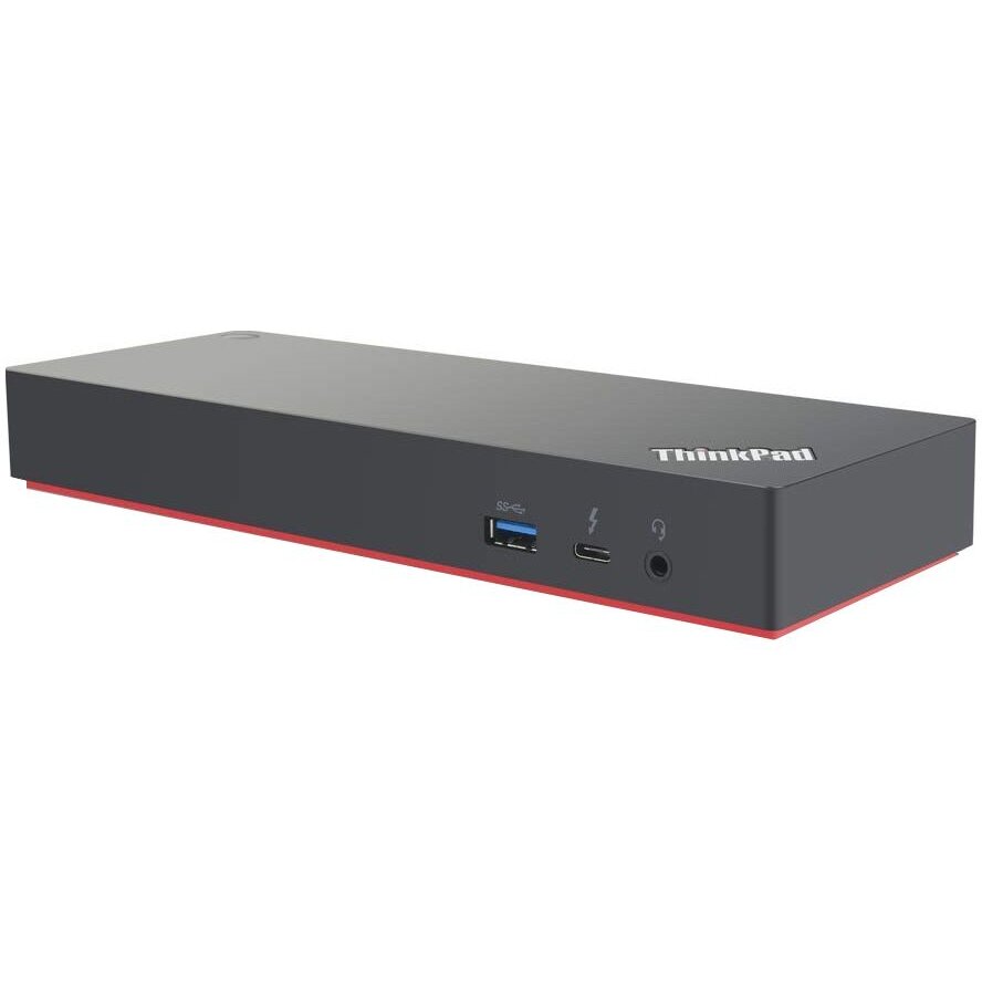 Oferte la Docking Station Lenovo ThinkPad 40AN0135EU, USB Type-C, 90W (Negru)