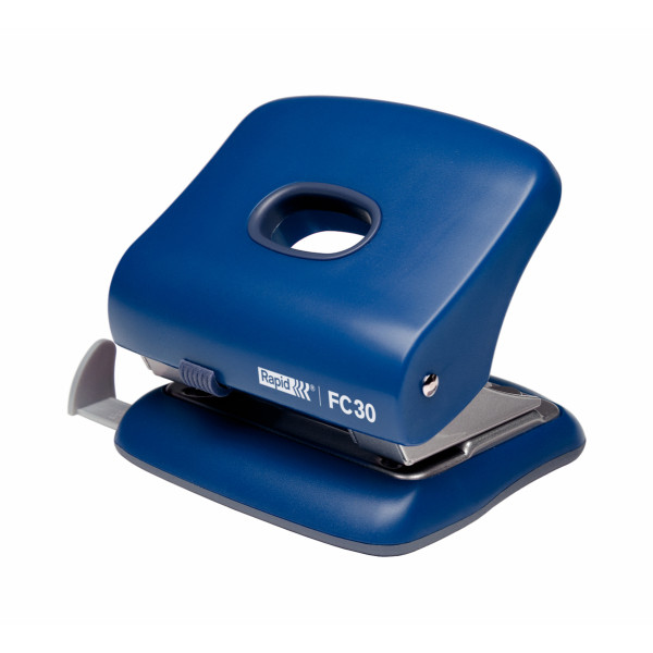Oferte la Perforator 30 coli, RAPID FC30 - albastru