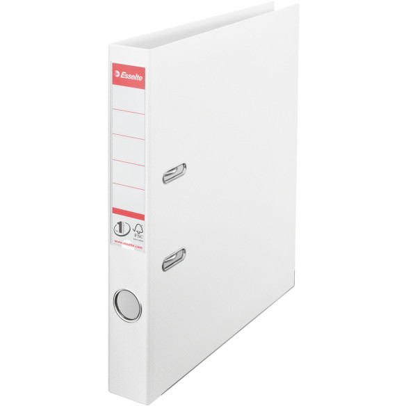 Biblioraft A4, plastifiat PP/PP, margine metalica, 50 mm, ESSELTE No. 1 Power - turcoaz