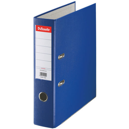 Oferte la Biblioraft A4, plastifiat PP, margine metalica, 75 mm, ESSELTE Economy - albastru