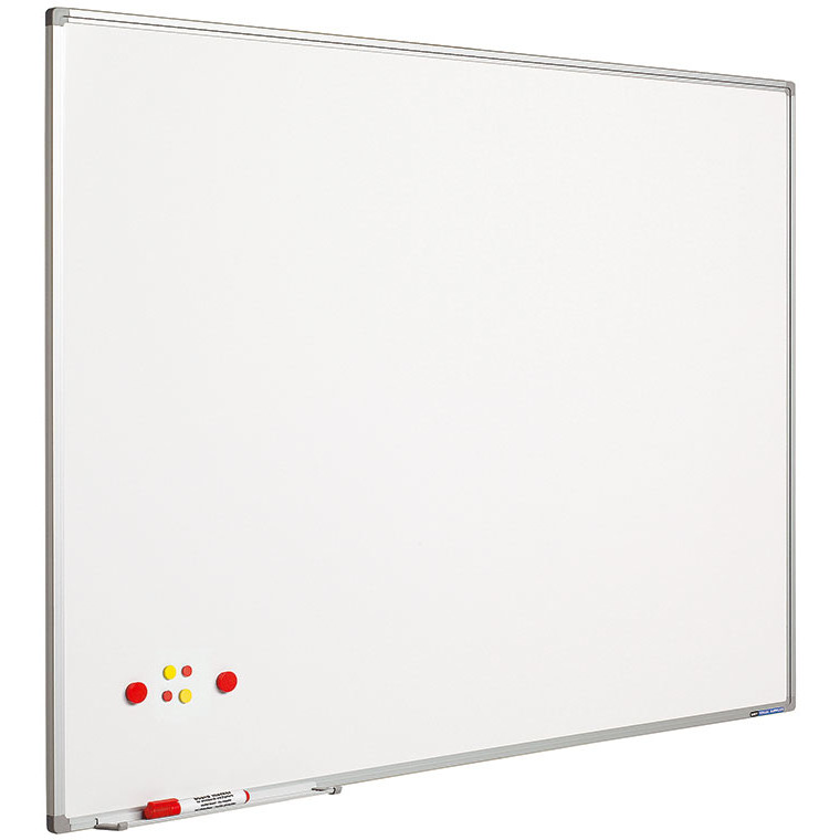 Oferte la Tabla alba magnetica 100 x 200 cm, profil aluminiu SL, SMIT