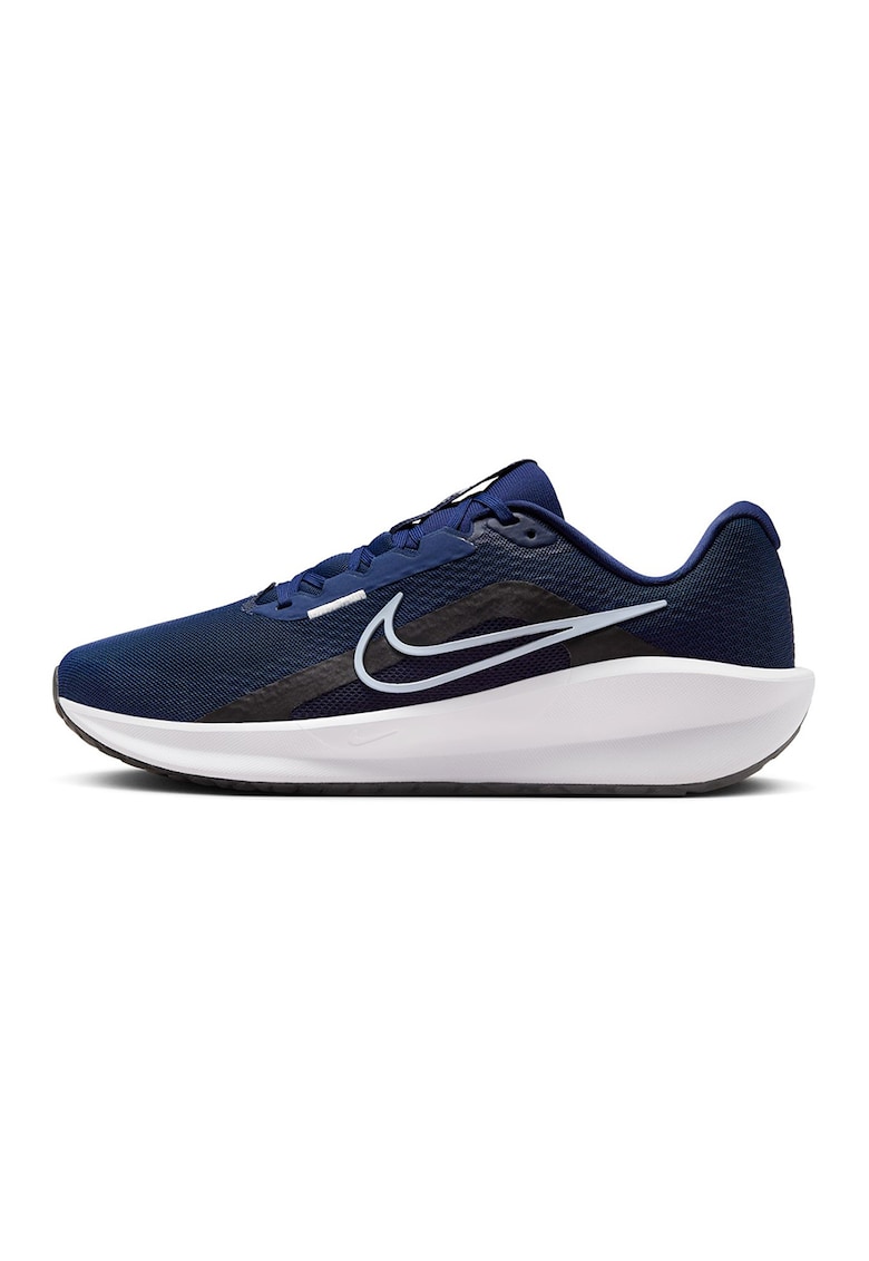 Oferte la Pantofi din plasa cu logo contrastant pentru alergare Downshifter 13 Road - Alb/Negru/Bleumarin