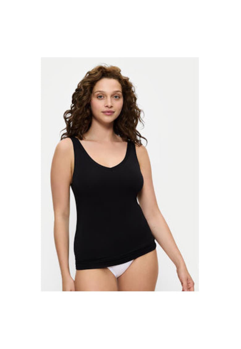 Tricou dama - 304974755 - Modal - Negru - Negru