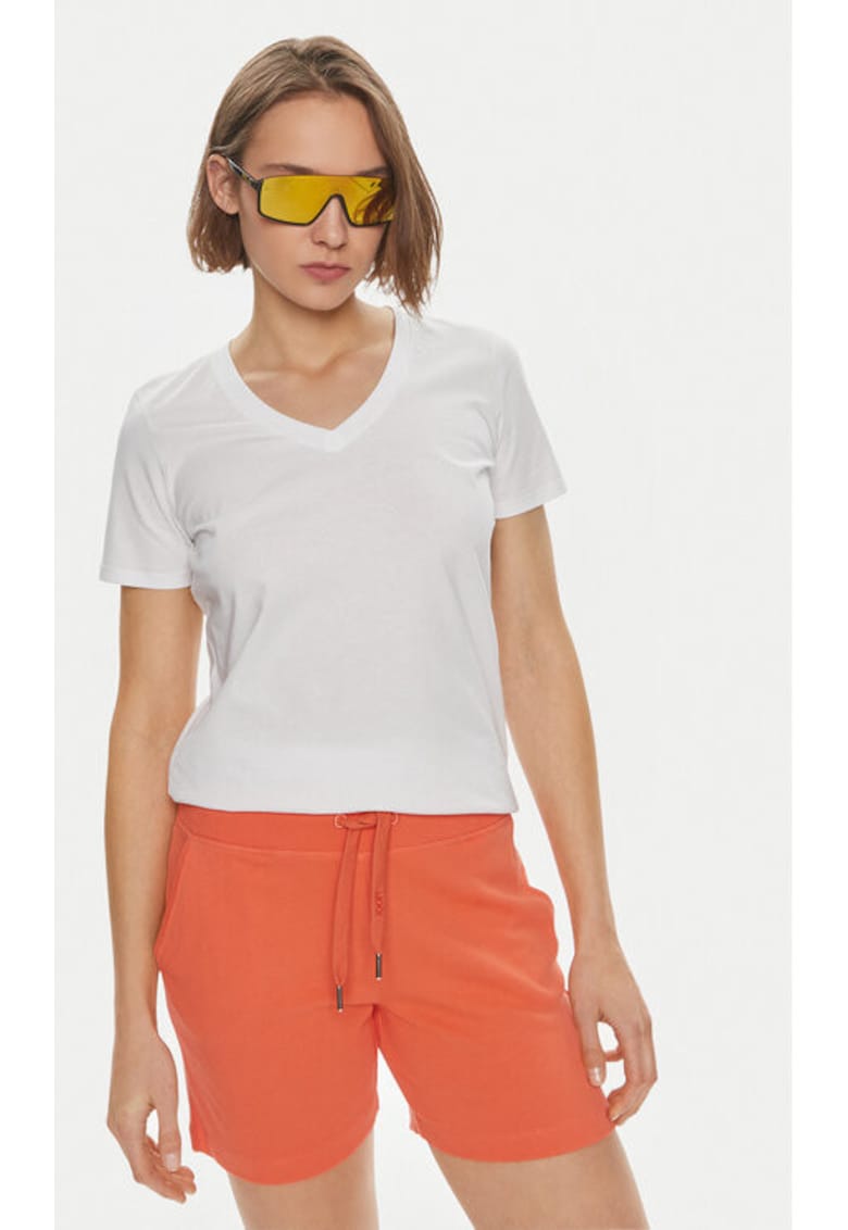 Oferte la Tricou dama -  304122965 - Bumbac organic - Alb - Alb