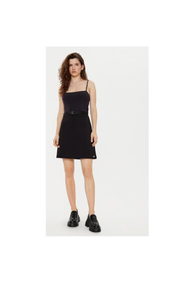 Tricou dama - 304940033 - Bumbac - Negru - Negru