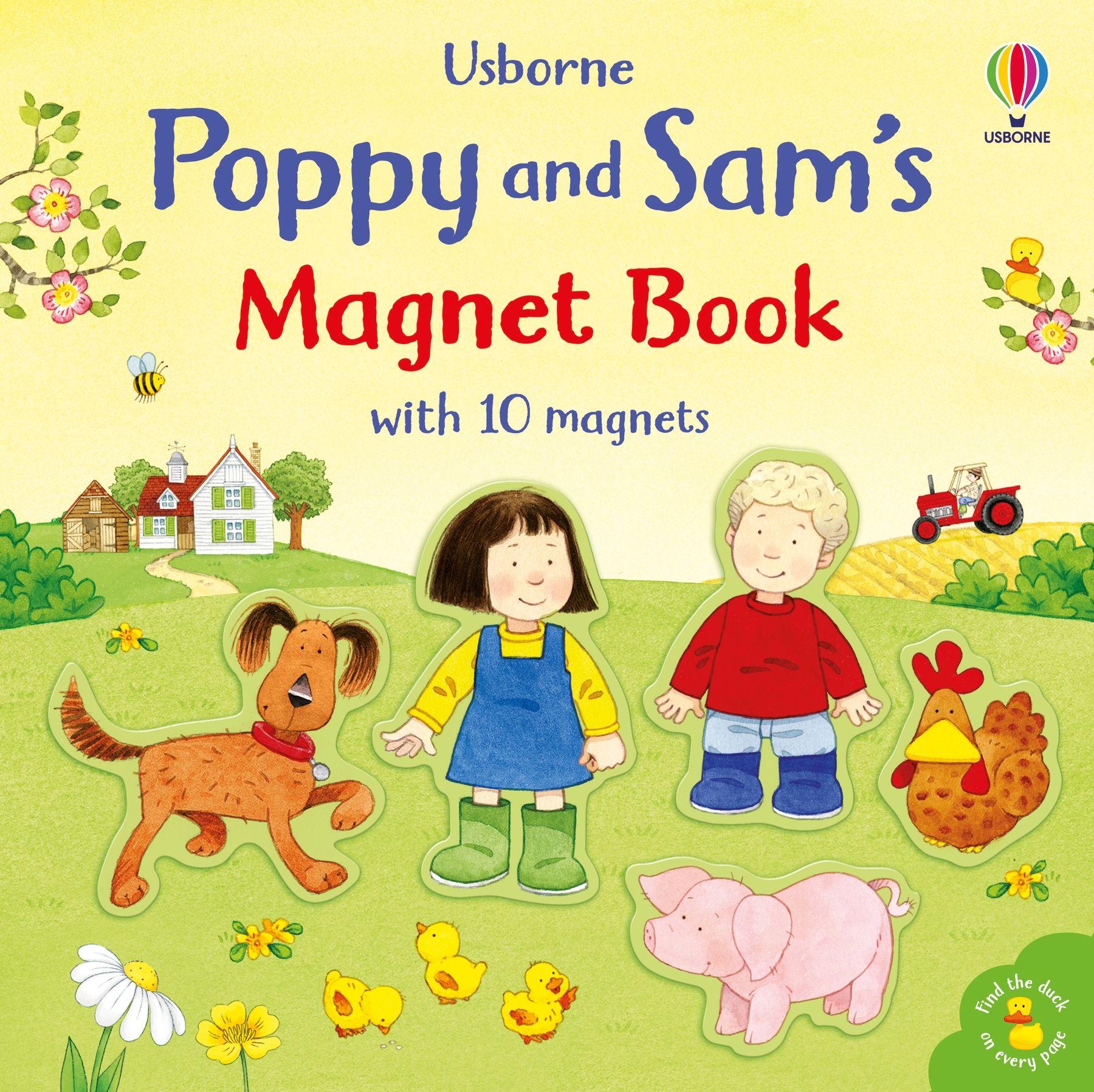 Poppy and Sam Magnet Book Usborne