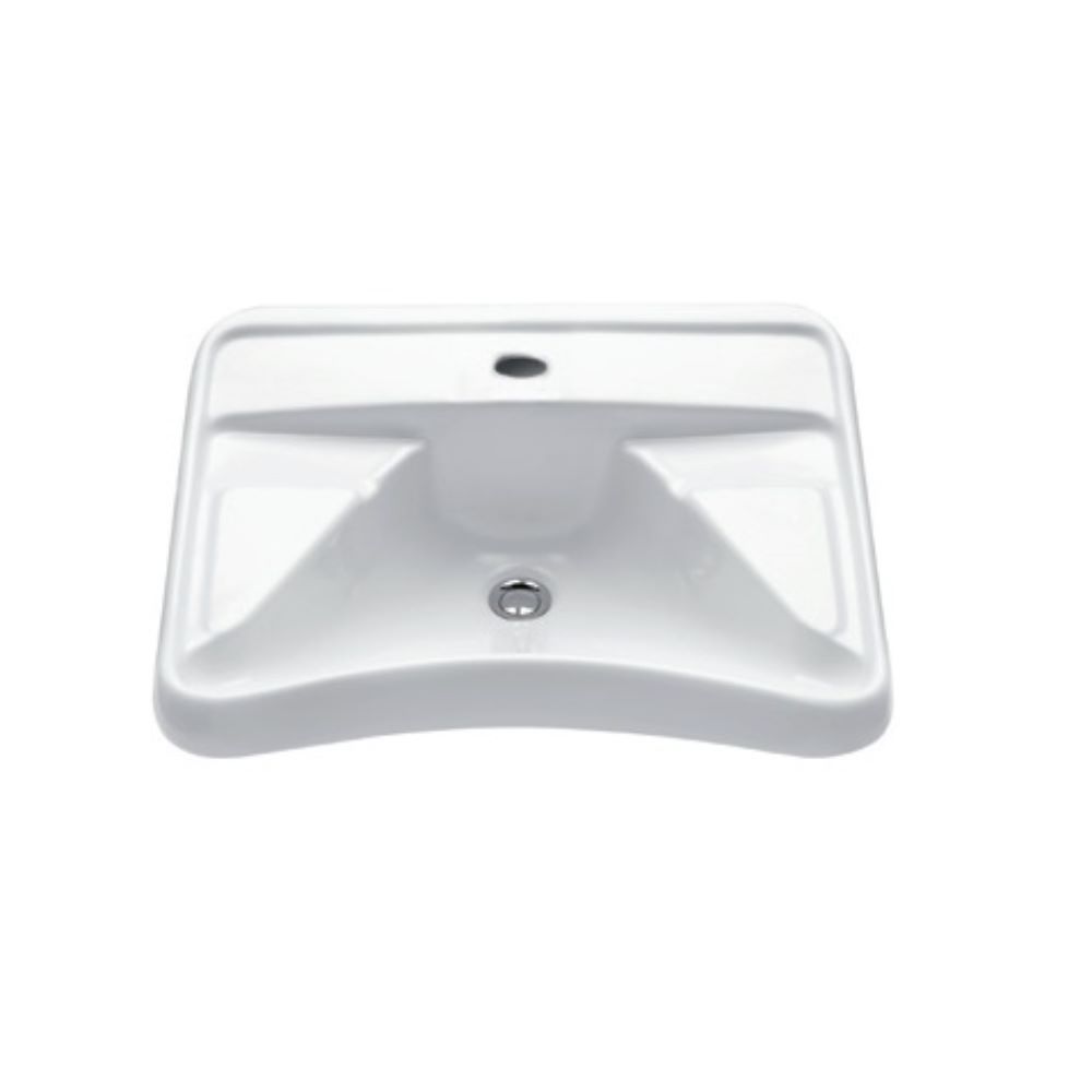 Oferte la Lavoar pentru persoane cu dizabilitati Fayans B-LIBERO-N, ceramica, alb, 66 x 57 x 22 cm