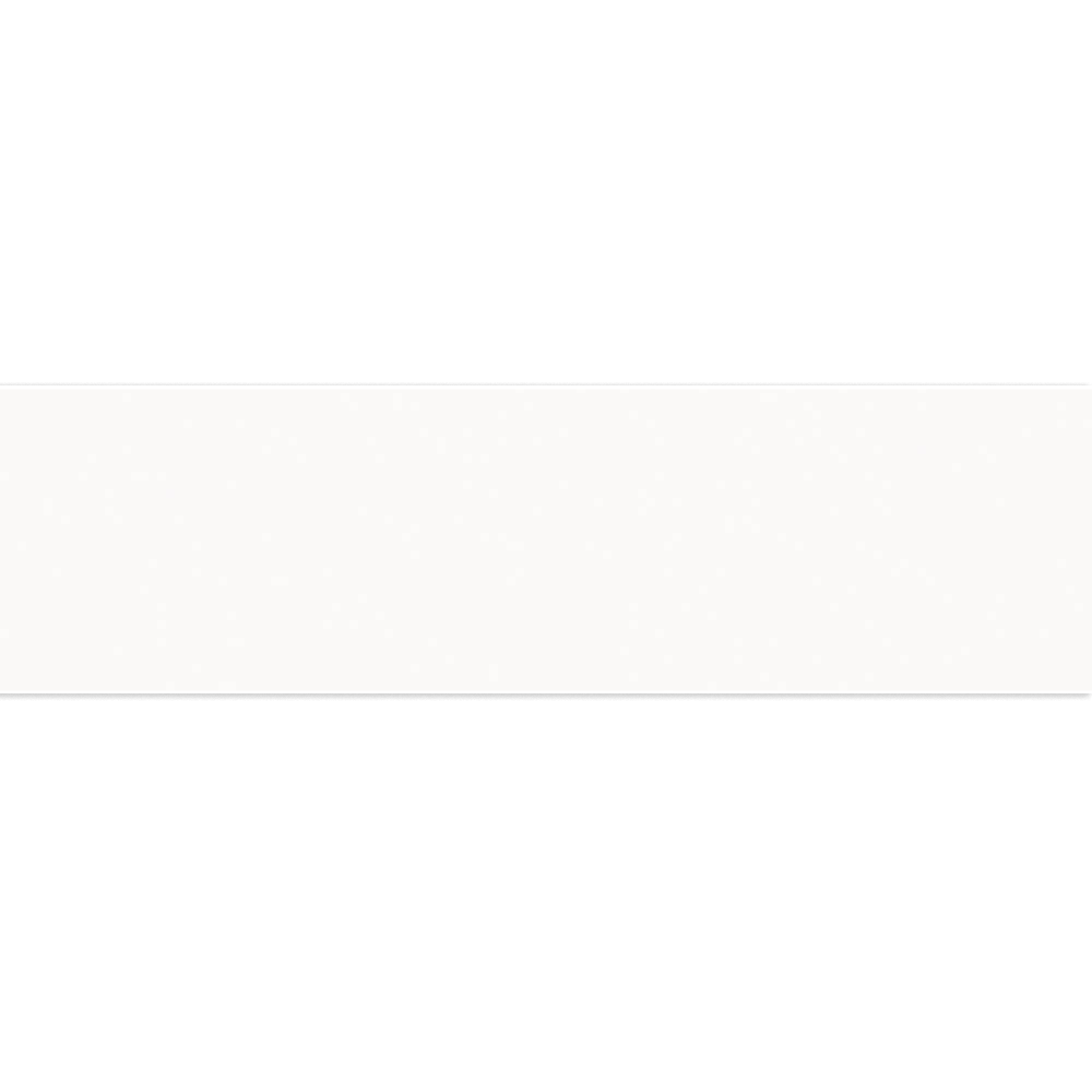 Folie cant melamina cu adeziv, alb neted 110SM 32 mm, 50 m