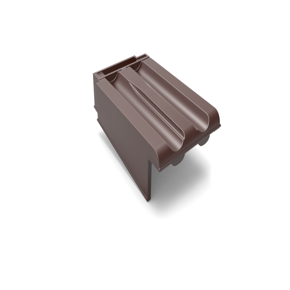 Laterala stanga, Glinex Trend Engobe, maro, 41.7 x 36 cm