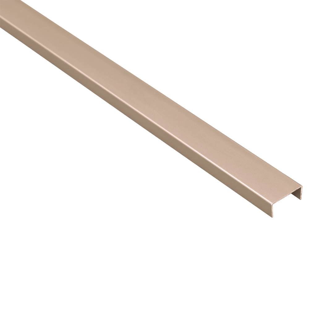 Profil rama Laguna, aluminiu, sampanie, Omega/Multiomega, 3 m