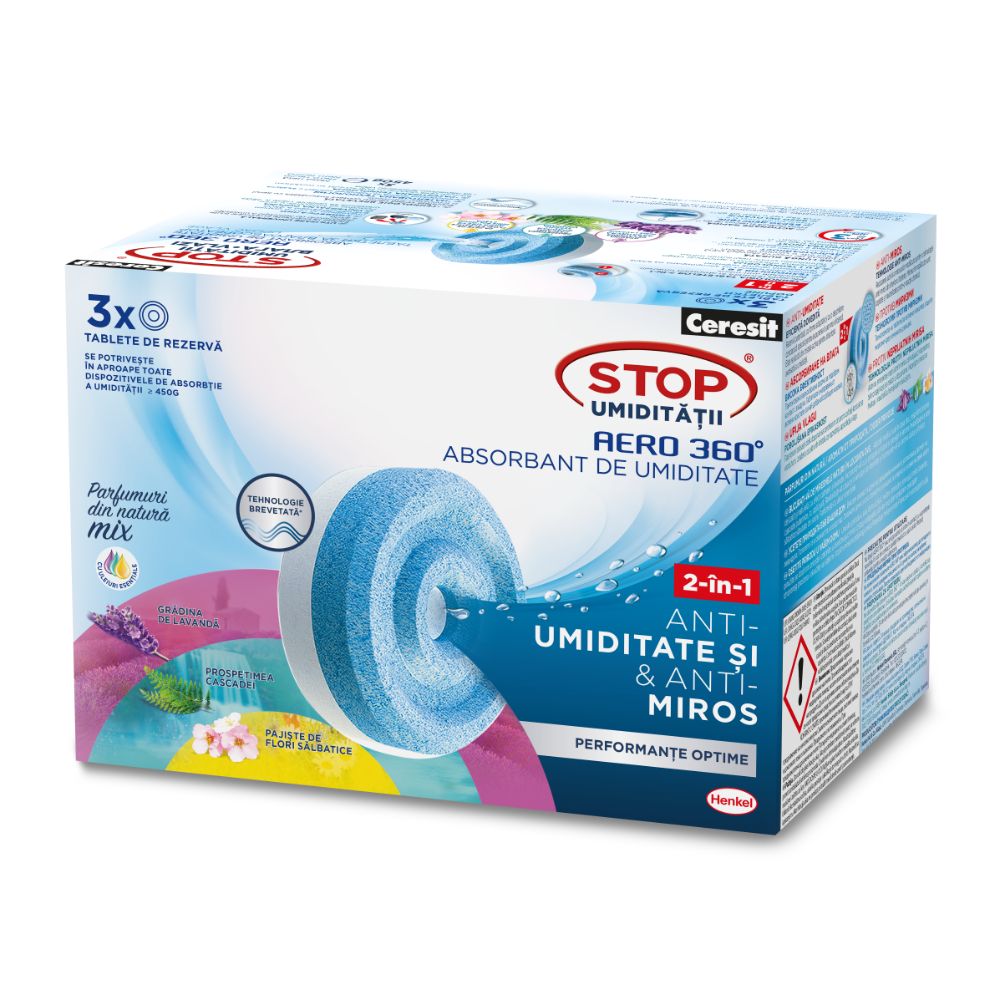 Oferte la Rezerve pentru aparatul AERO360°, Ceresit, bicolor, 450g