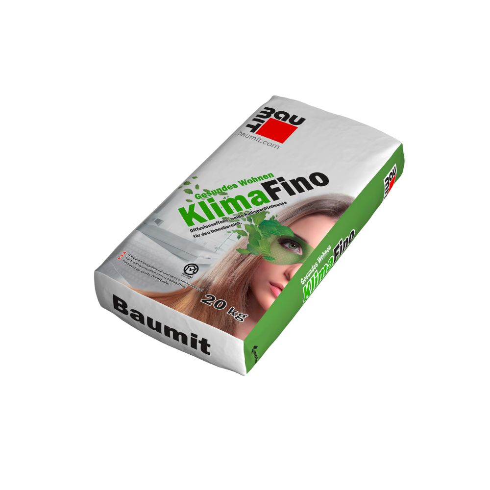 Oferte la Glet Baumit KlimaFino, pe baza de var, pentru interior, 20 kg