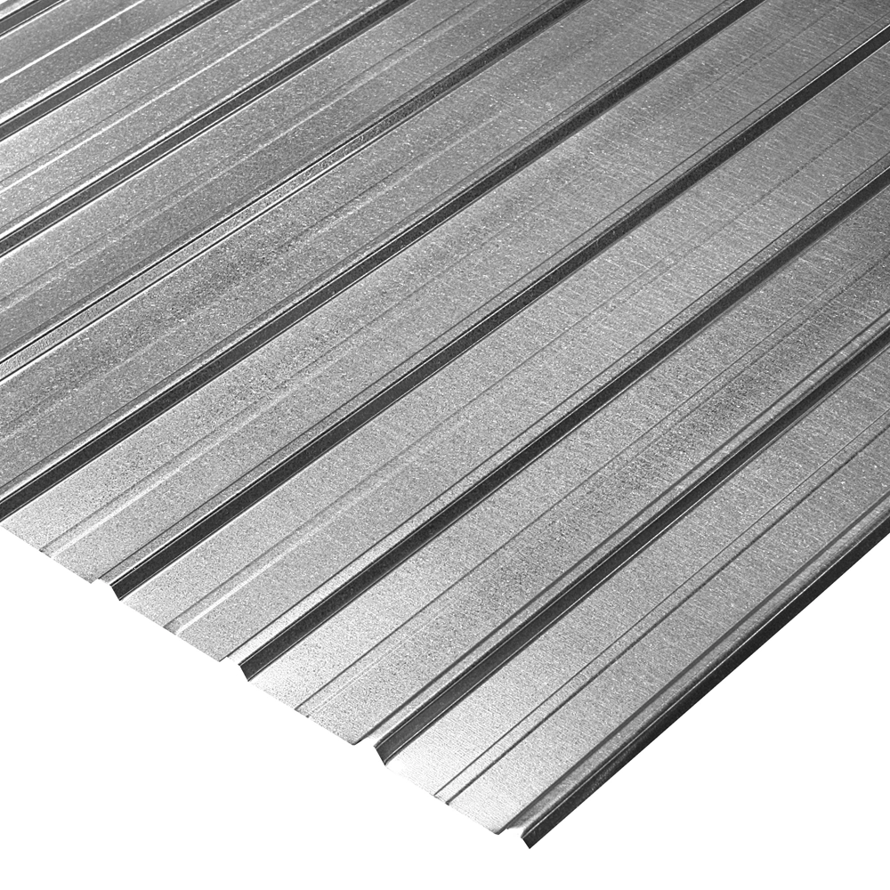 Oferte la Tabla cutata zincata Wetterbest W8, gri, inaltime cuta 8 mm, 2000 x 910 x 0.25 mm