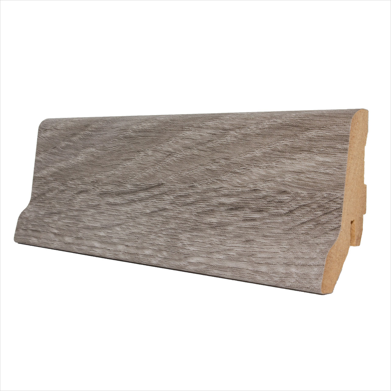 Plinta parchet MDF 1662 Sonoma Grey, gri, 2800 x 60 x 23 mm