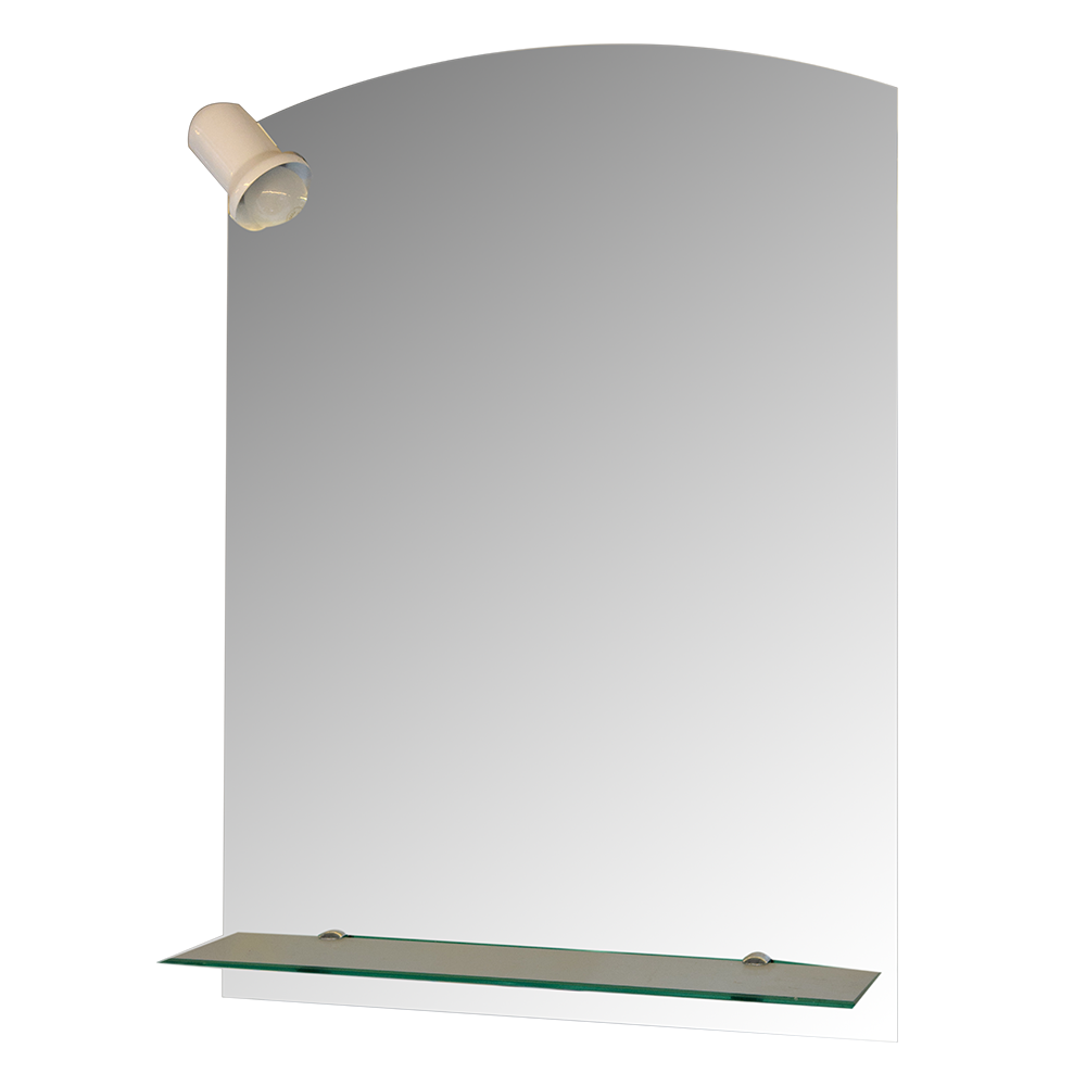 Oferte la Oglinda baie Sanotechnik ML303, cu iluminare si polita, 50 x 70 cm