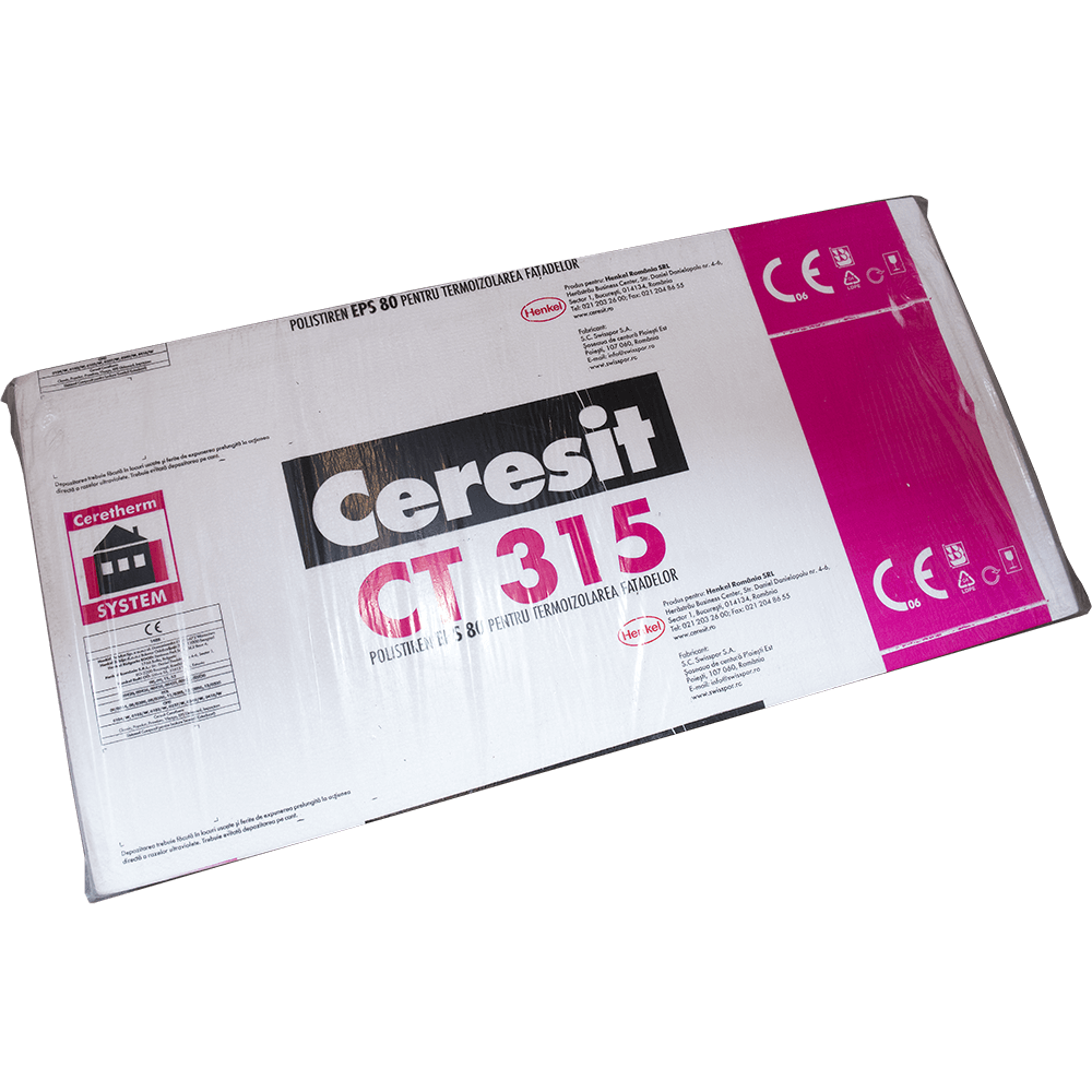 Oferte la Polistiren expandat, EPS 80, Ceresit CT 315, 8 cm