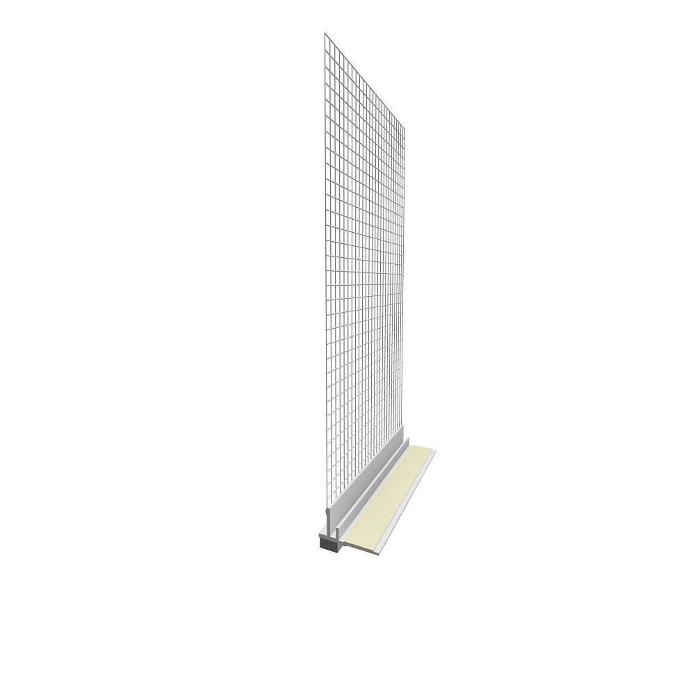 Profil conexiune fereastra cu plasa Ejot Pro GAP, 125 x 6 x 2400 mm