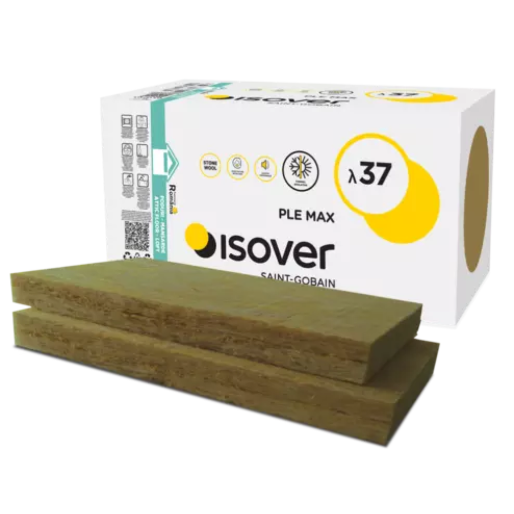 Oferte la Vata minerala bazaltica Isover PLE MAX 150, necaserata, 150 x 600 x 1000 mm