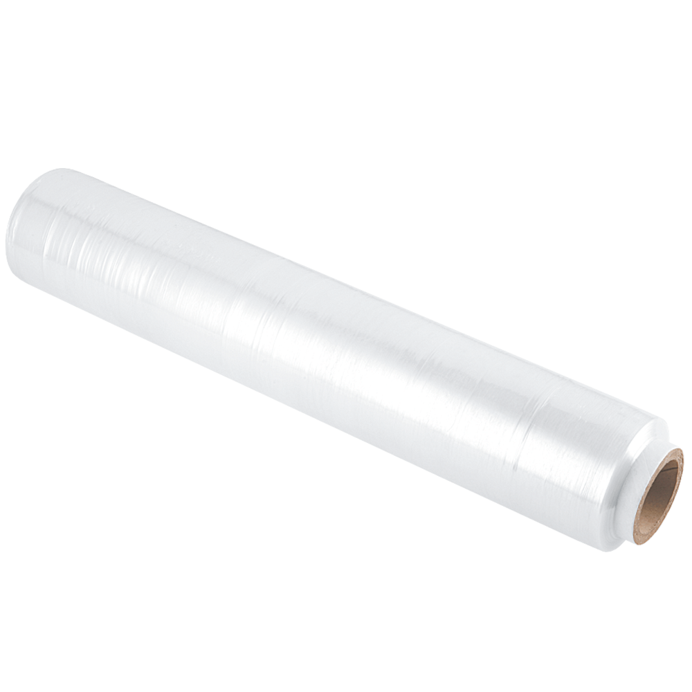 Oferte la Folie stretch manuala, polietilena transparenta, latime 500 mm