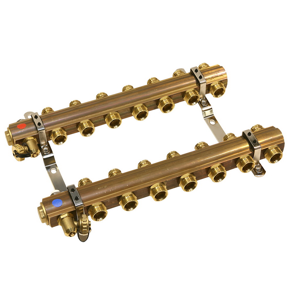 Distribuitor RO07S Ferro, 7 circuite, alama, 1 inch